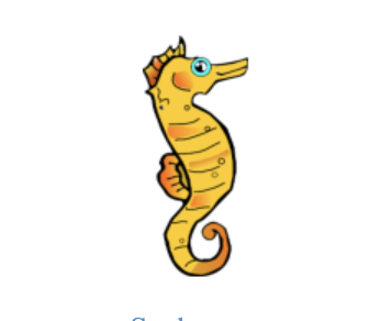 Seahorses mascot